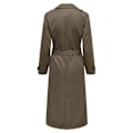 Miniatyrbillede 4 af 7: Only Frakke Line X Long Brun XL Kvinde