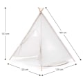 Miniatyrbillede 5 af 5: Robin Cool Tipi Telt Montessori Method Koda Transparent 3 Years