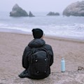 Miniatyrbillede 2 af 2: Klean Kanteen Rustfri Stål Flaske Insulated Classic 532ml Løkke Kasket Blå