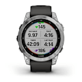 Miniatyrbillede 9 af 10: Garmin Kigge På Fenix 7 Sort