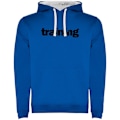 Miniatyrbillede 1 af 4: Kruskis Hættetrøje Word Training Two-colour Blå 3XL Mand