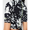 Miniatyrbillede 3 af 5: Superdry T-shirt Run 3/4 Tight Crop Sort XS Kvinde