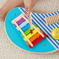 Miniatyrbillede 4 af 6: Fisher Price Træmusikbord