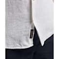 Miniatyrbillede 3 af 4: Superdry Studios Casual Linen T-shirt Med Korte ærmer Hvid S Mand