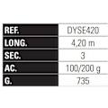Pikkukuva 2 / 4: Yokozuna Surfcasting Sauva Sic Mn Punainen 4.20 m / 100-200 g