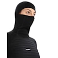Miniatyrbillede 5 af 8: Icebreaker Hættetrøje Zone Knit Insulated Sort S Kvinde