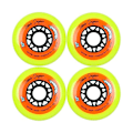 Miniatyrbillede 2 af 2: Labeda Skøjter Hjul Gripper Medium 4 Enheder Orange 72 mm