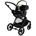 Pikkukuva 5 / 7: Cybex Travelsystem Eos Lux Lastenvaunut Musta