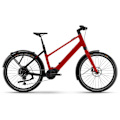 Pikkukuva 1 / 7: Winora Iride Pure X10 High 2024 Sähköpyörä Punainen S / 400Wh