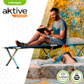 Miniatyrbillede 2 af 7: Aktive Campingseng 190x64 Cm Sort