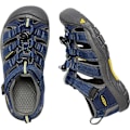 Miniatyrbillede 9 af 9: Keen Ungdoms Sandaler Newport H2 Blå,Sort EU 34