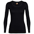 Miniatyrbillede 3 af 5: Icebreaker Baselag 200 Oasis Scoop Merino Sort XS Kvinde