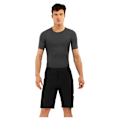 Miniatyrbillede 1 af 6: Siroko Grus Shorts Block Sort S Mand