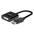 Pikkukuva 5 / 5: Lindy Iec 1 M Displayport-dvi-sovitin Hopeinen