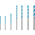 Miniatyrbild 1 av 10: Bosch Professional Multifunktionsborrset Expert Cyl-9 Multiconstruction Robustline 5/5.5/6/7/8/10 Mm 7 Enheter Silver
