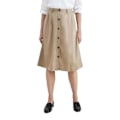Miniatyrbillede 1 af 3: Dockers Dfw Nederdel Beige 26 Kvinde
