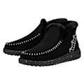 Miniatyrbillede 1 af 4: Hey Dude Denny Wool Faux Shearling Sko Sort EU 37 Kvinde