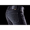 Miniatyrbillede 5 af 7: Furygan D12 X Aramidic Lining St Jeans Sort 28 / 32 Mand