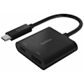 Miniatyrbillede 1 af 7: Belkin Usb-c To Hdmi + Charge Adapter Sort