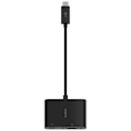 Miniatyrbillede 2 af 7: Belkin Usb-c To Vga + Charge Adapter Sort