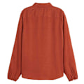 Pikkukuva 2 / 3: Scotch & Soda Viscose Jacquard Pitkähihainen Kauluspaita Oranssi 36 Nainen