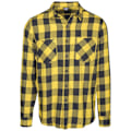 Miniatyrbillede 8 af 8: Urban Classics Basic Flannelskjorte Gul XL Mand