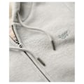 Miniatyrbillede 3 af 3: Superdry Essential Borg Lined Sweatshirt Med Lynlås Grå M Kvinde
