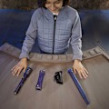 Miniatyrbild 7 av 10: Star Wars Lichtsabel Forge Kyber Core Darksaber Elektronisk Ljussabel Durchsichtig