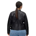 Miniatyrbillede 2 af 6: Vero Moda Curve Cfavodona Læderjakke Sort 52 Kvinde