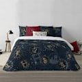 Miniatyrbillede 6 af 7: Play Fabrics Nordic Case Med Bomuldsknapper Til Harry Potter Gold 180x240 Cm Seng