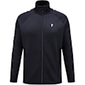 Miniatyrbillede 1 af 4: Peak Performance Rider Fleece Med Fuld Lynlås Sort XL Mand