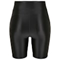 Miniatyrbillede 3 af 7: Urban Classics Metallic Cycle Korte Leggings 2 Enheder Sort 5XL Kvinde