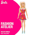 Pikkukuva 4 / 6: Barbie 47310 Muotimuotoilutyöpaja Nukella Ja Asusteilla