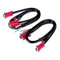 Miniatyrbillede 2 af 2: Aisens Kvm Vga Commuter Sort