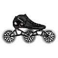 Miniatyrbild 1 av 10: Powerslide Rullskridskor Core Performance 3x125 Svart EU 42