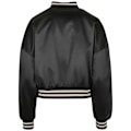 Miniatyrbillede 3 af 3: Urban Classics Oversized Satin College Jakke Sort XL Kvinde