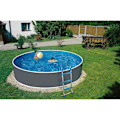 Miniatyrbillede 2 af 3: Mountfield Azuro Med Off-axis Holes Pool Grå 360 x 120 cm