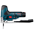 Miniatyrbillede 2 af 4: Bosch Professional Trådløs Stiksav Gst 12v-70 2x 3 0 Ah Blå,Sort