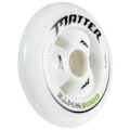 Miniatyrbillede 2 af 2: Matter Wheels Hjul Code F1 Hvid 100 mm