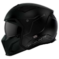 Miniatyrbillede 2 af 2: Mt Helmets Konvertibel Hjelm Streetfighter Sv S Solid Sort M