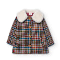Miniatyrbillede 1 af 4: Boboli Jacquard Check Jakke Brun 6 Years