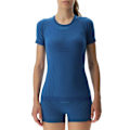 Miniatyrbillede 1 af 8: Uyn Motyon 2.0 Kortærmet Baselayer Blå XS Kvinde