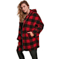 Pikkukuva 1 / 10: Urban Classics Takki Oversized Check Punainen 2XL Nainen