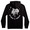Miniatyrbillede 4 af 5: Rvca Hættetrøje Floral Skulls Sort L Mand