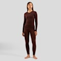 Miniatyrbillede 5 af 7: Odlo Merino 200 Langærmet Baselayer Brun M Kvinde