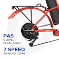 Pikkukuva 2 / 7: Emotorad Toledo Taitettava Sähköpyörä  One Size / 470Wh