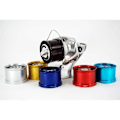 Miniatyrbillede 8 af 10: Mvspools Lige Reservespole I Aluminium Mv1 Gylden T2