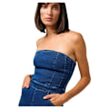 Miniatyrbild 3 av 4: Wrangler Romper Corset Blå L Kvinna