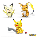 Pikkukuva 2 / 7: Mega Construx Ja Raichu) 3 Pokémon Rayo (pichu. Pikachu Keltainen