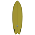 Pikkukuva 2 / 2: Tsa Surffilauta Element Twin Fish Mustard 3f Future 6´2´´ Keltainen 187.9 cm